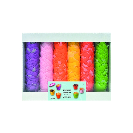 CAISSETTES PAPIER TULICUP ASSORTIES